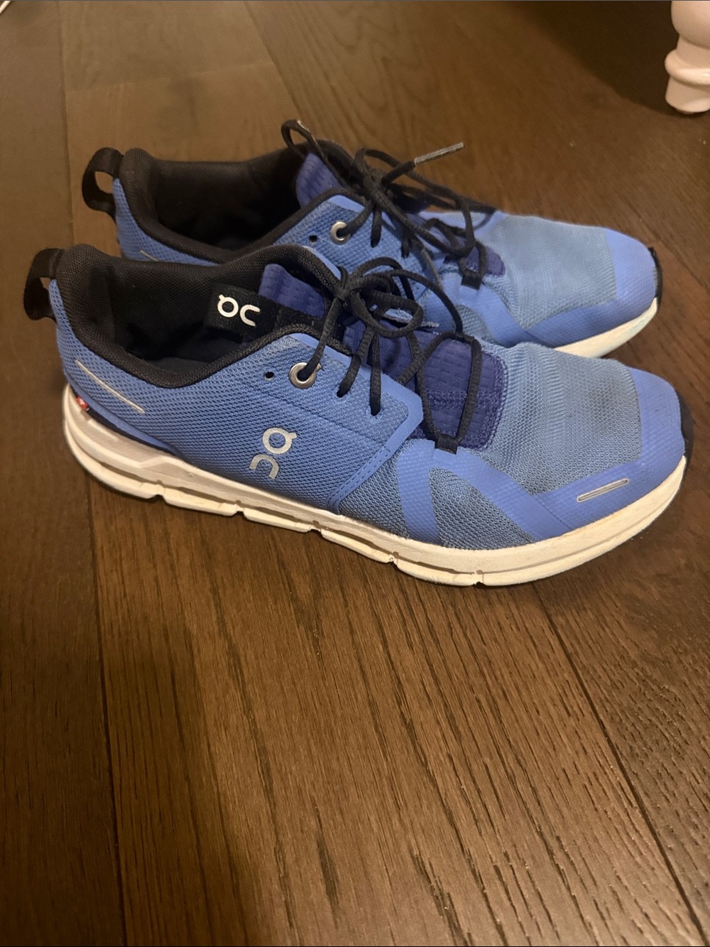 On Running Women’s Blue and Black Athletic Running Shoes
